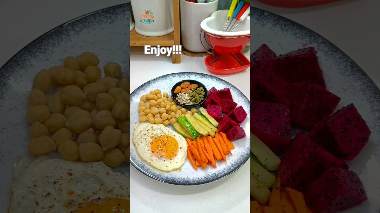 Healthy & balanced breakfast idea #shorts