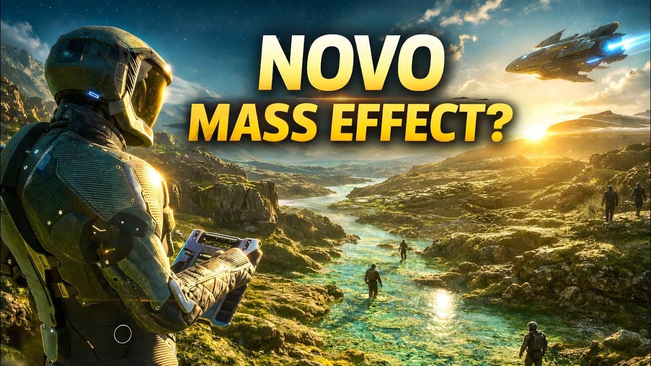 Este RPG Espacial Pode Superar Mass Effect… e Quase Ninguém Está Falando Disso