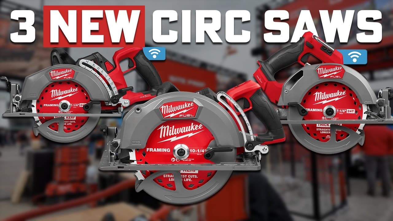 Cordless Circular Saws Just Got Serious | Milwaukee M18 FUEL 10-1/4" & 7-1/4" Saws