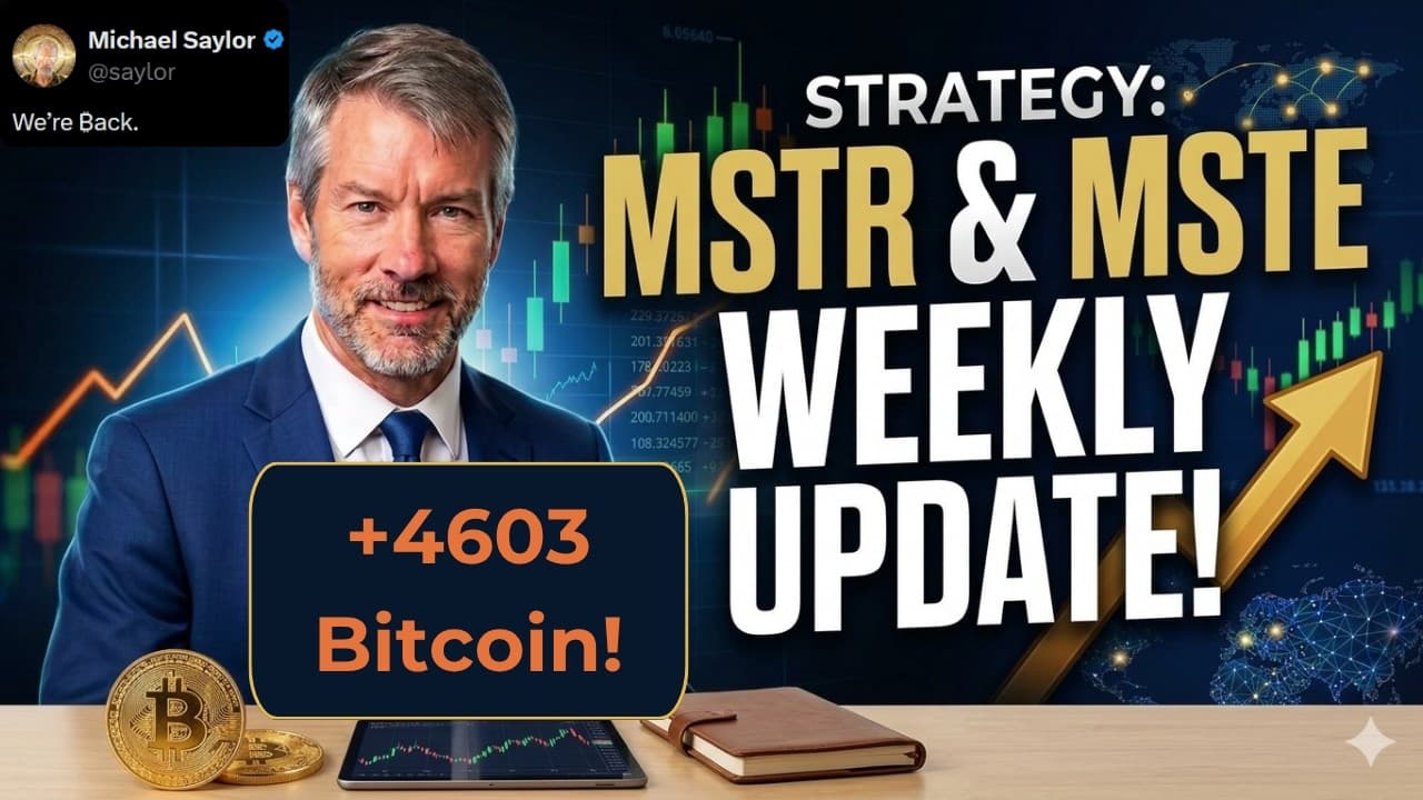 Strategy FINALLY BUYS BITCOIN! Strategy (MSTR) Weekly Update MSTY vs MSTE vs MSTR vs MSTW