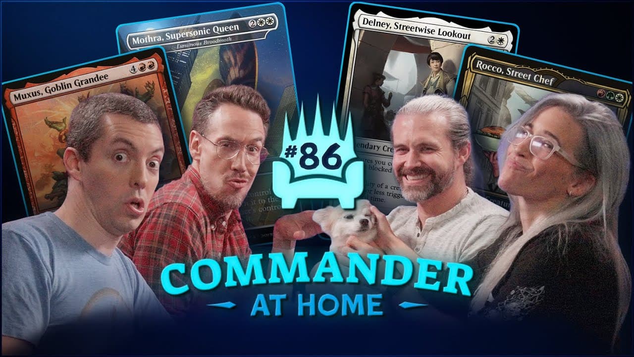 Ben Brode does *REAL MAGIC!* while Jim Davis does Goblin Things | Commander at Home Episode 86