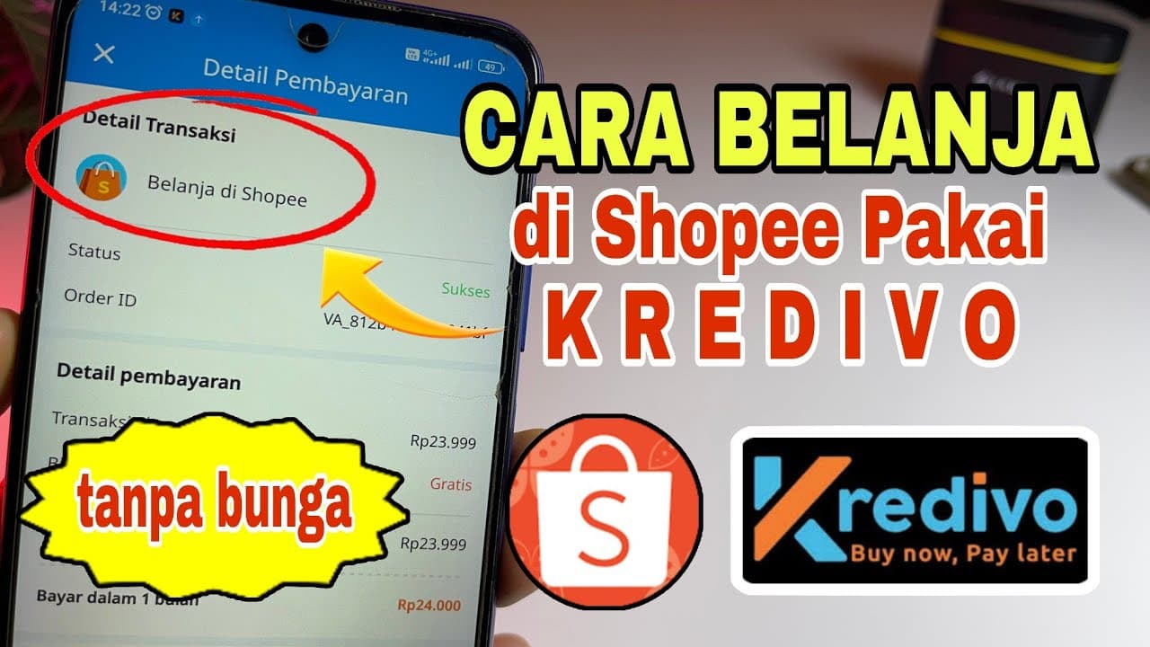 Cara Pakai Kredivo di Shopee - Belanja Pakai Kredivo Di Shopee