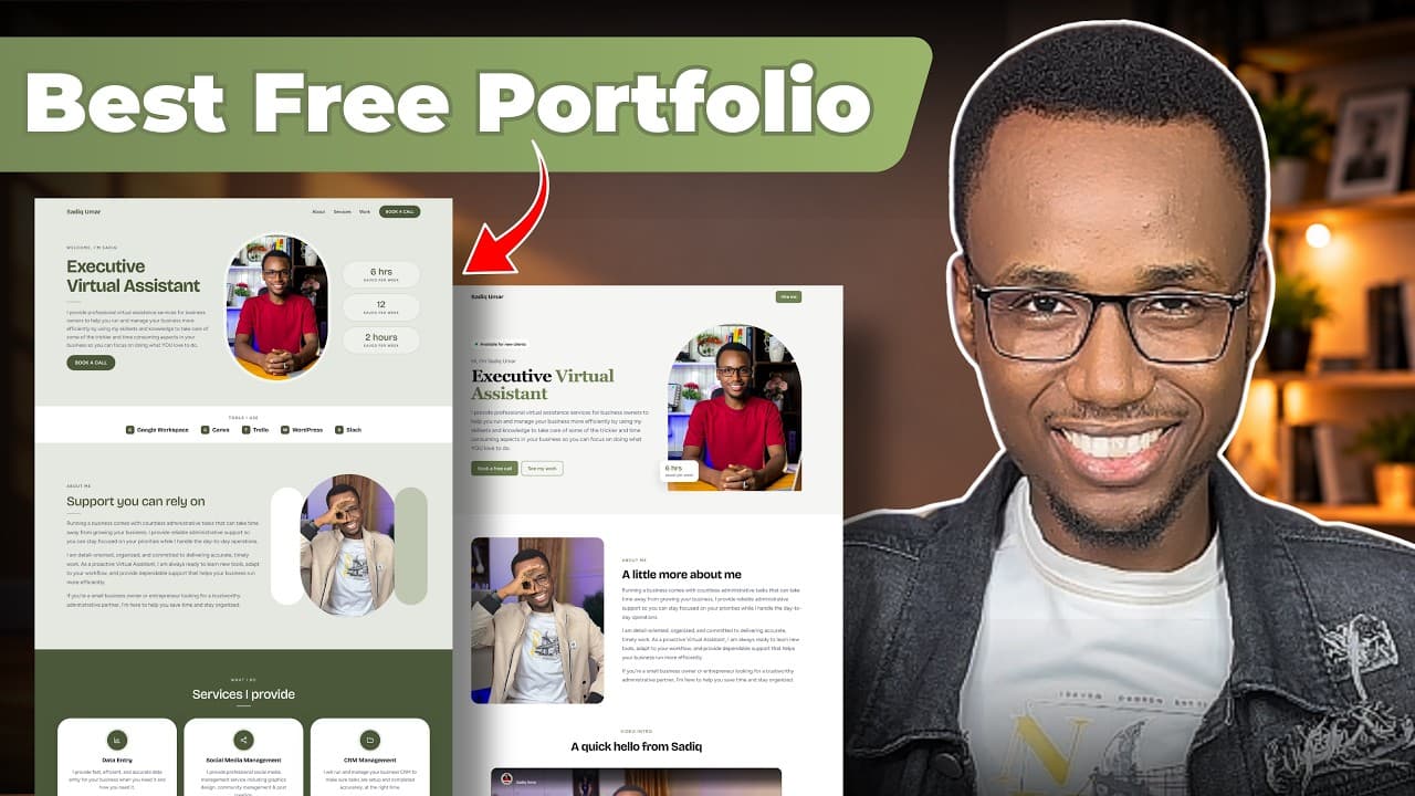 Create the Best Virtual Assistant Portfolio for Free