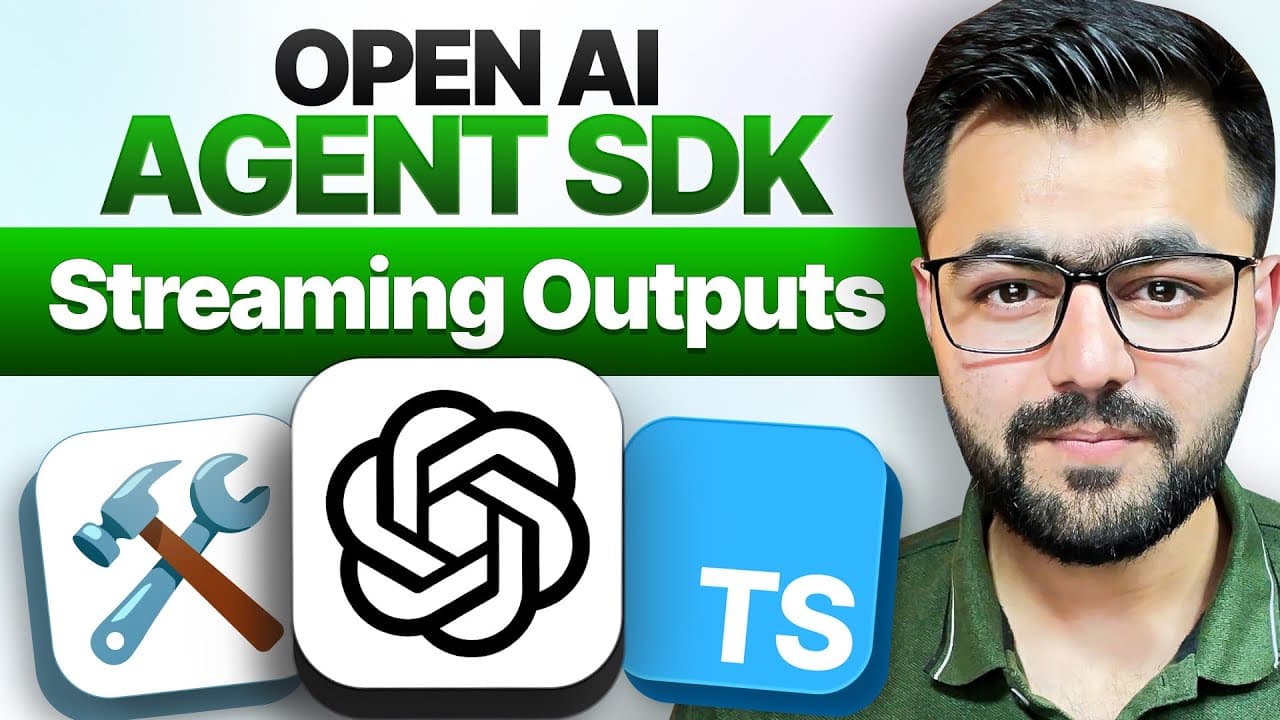 Streaming LLM Responses | OpenAI Agent SDK with Typescript