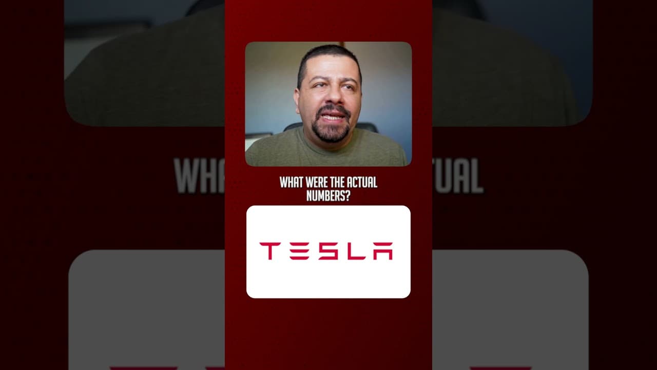 Tesla Stock Analysis: Sales Not Crashing as Quickly as Expected | #tsla #tslastock #tesla #elonmusk