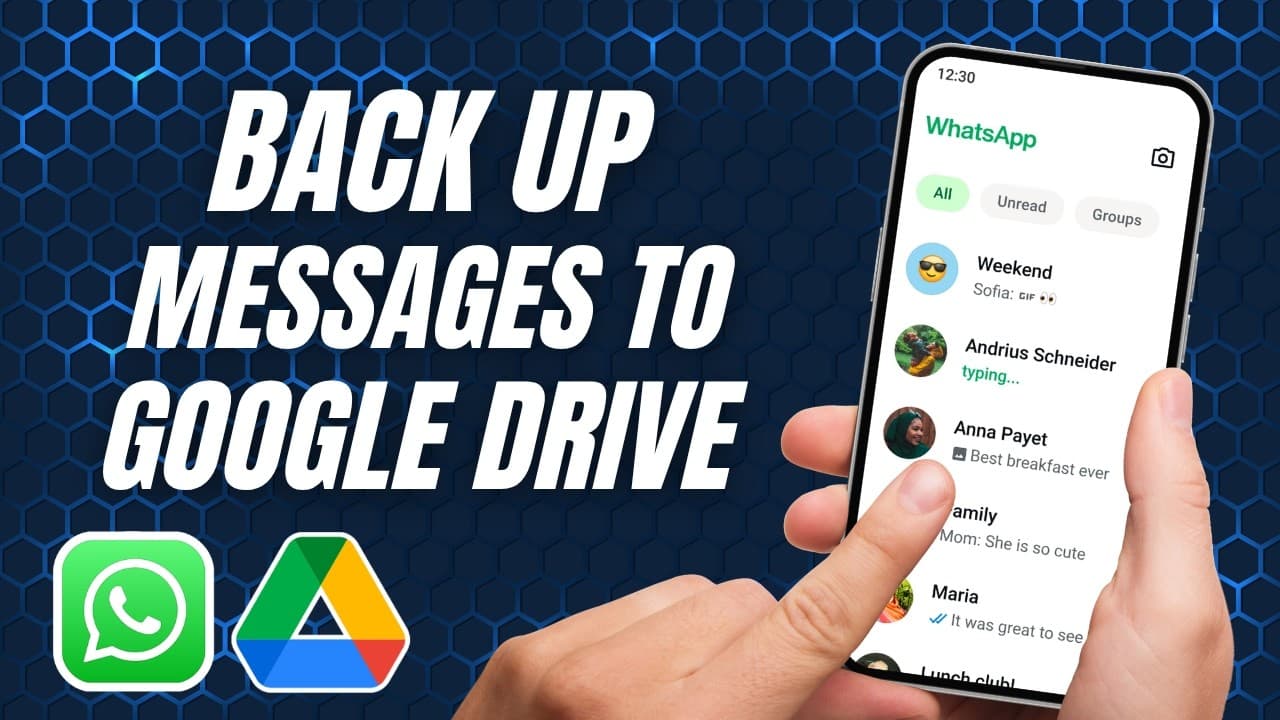 How To Backup WhatsApp Messages To Google Drive On ๐ฑ iPhone ๐ฌ Save Your Chats Securely