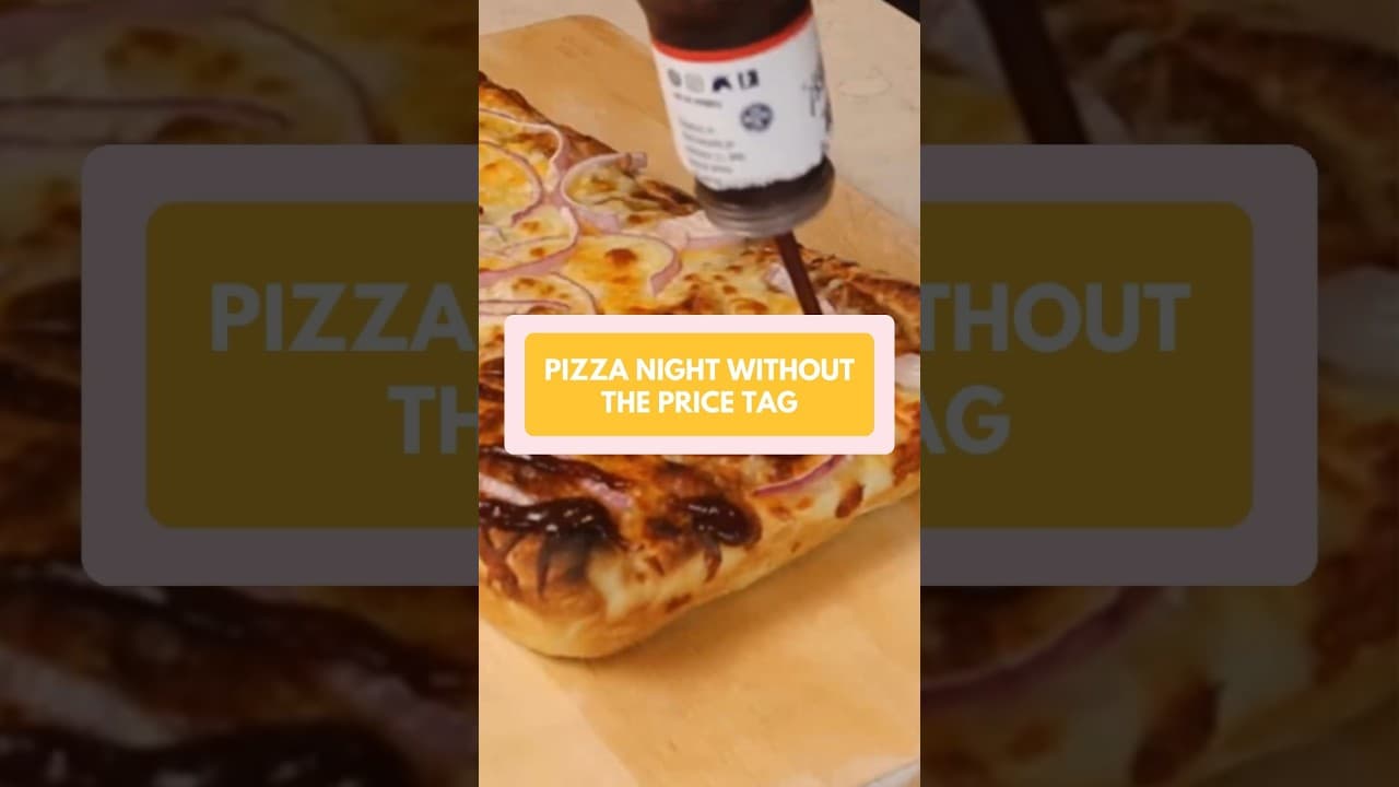 One Chicken Breast BBQ Chicken Pizza