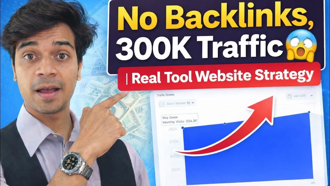 300k Website Traffic | Real Tool Website Strategy
