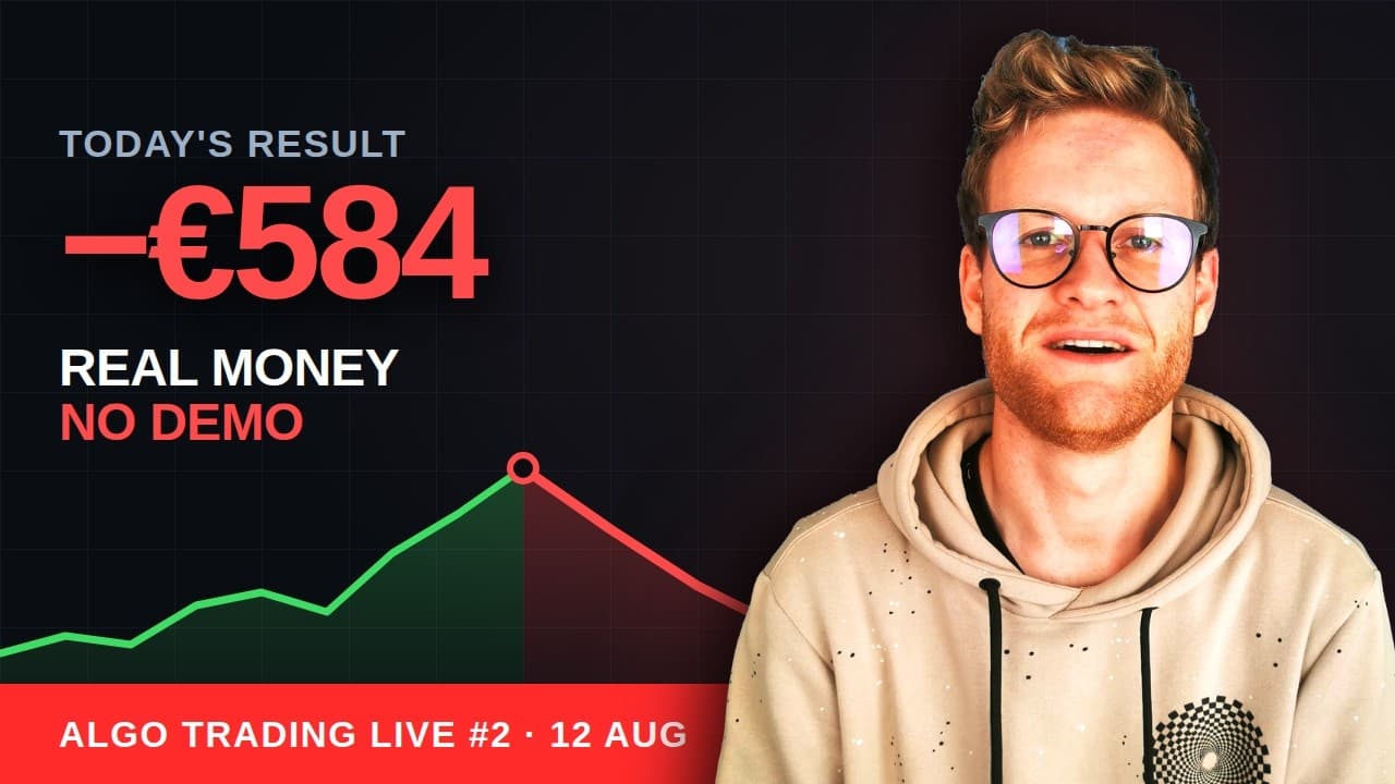 Algo Trading Live #2: My €50,000 Account, Real Money