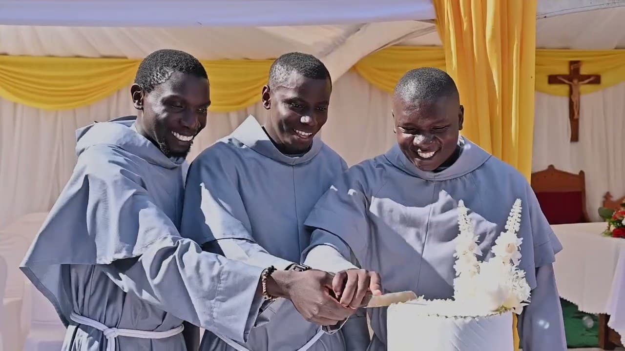Dn. Paul Ssekito, Rev. fr. Ronnie Kibagajjo & Rev. fr. Alfred Kimera ordination.