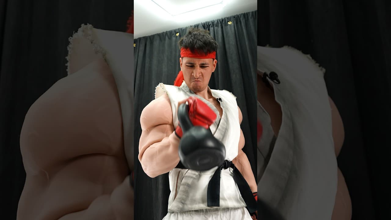 How I became Ryu (from the Street Fighter Movie) #StreetFighterMoviePartner