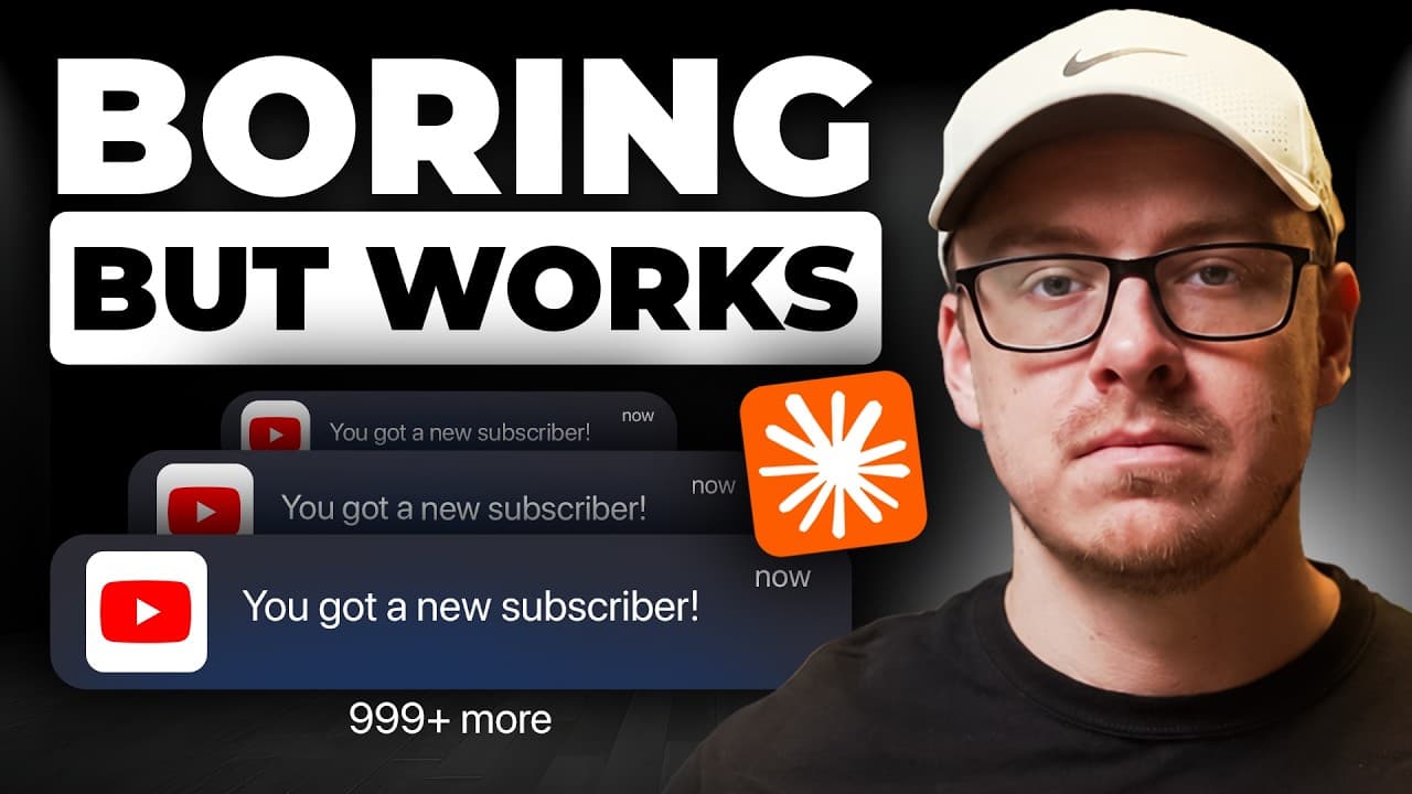 5 Boring But EASIEST steps to get 1,000 YouTube Subscribers (With Claude AI)