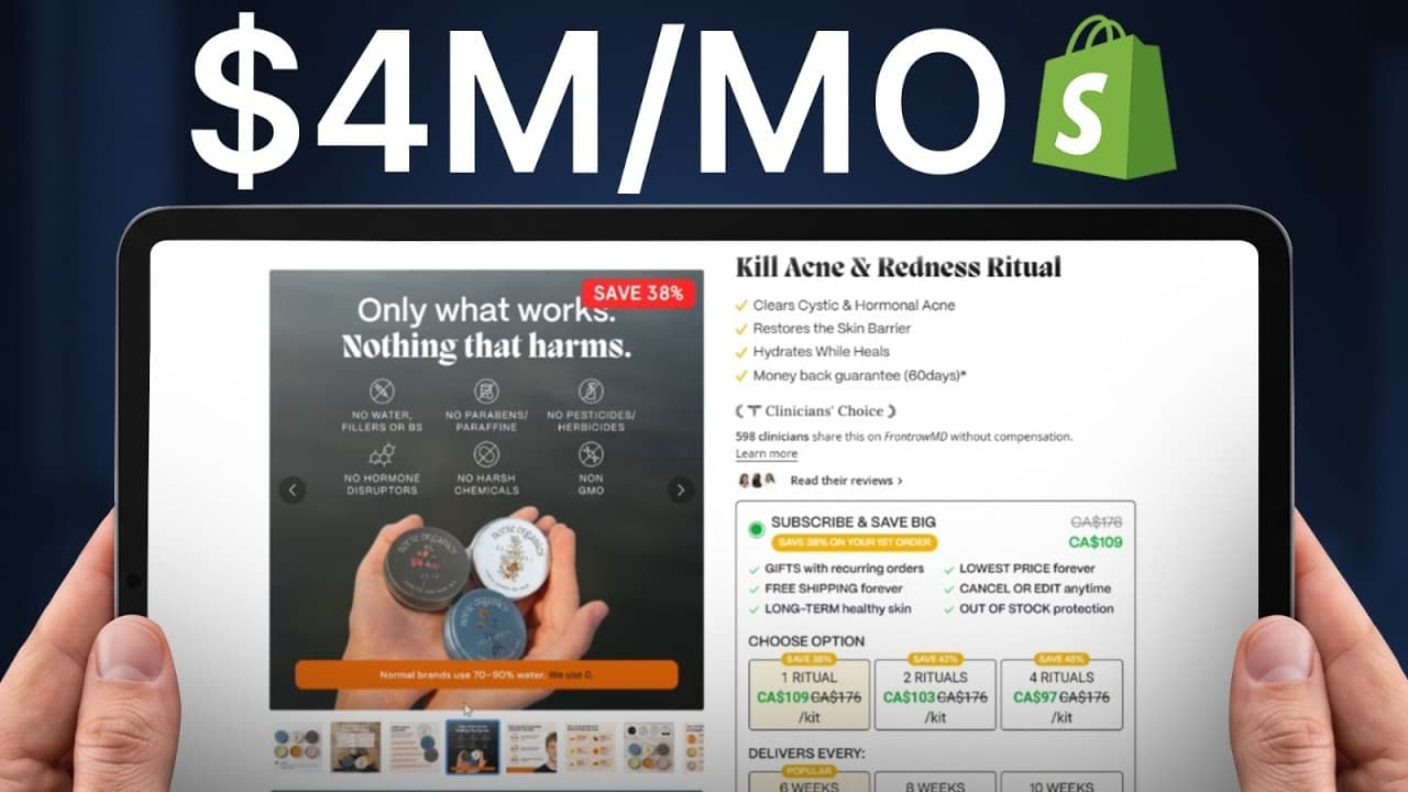 This Shopify Store Made $4 Million Dollars in 30 Days (Exact CRO Breakdown)