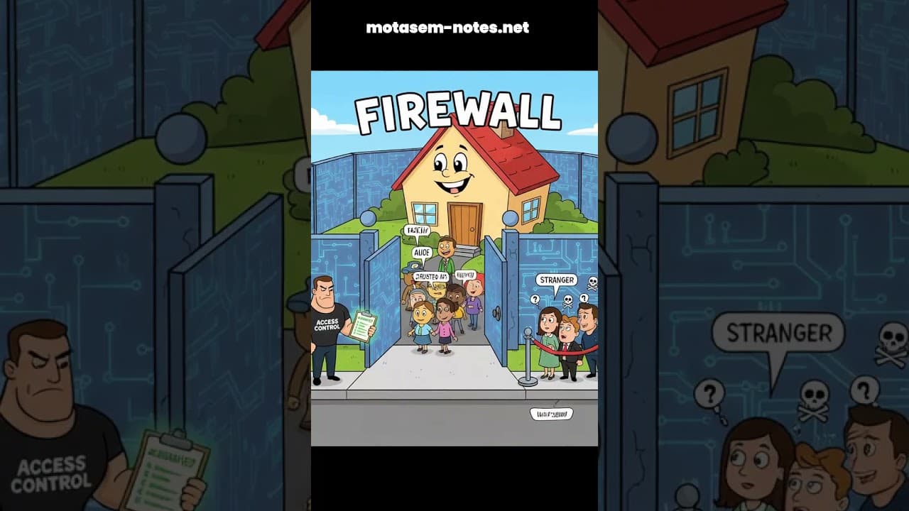 What a Firewall Really Does (Simple Analogies)