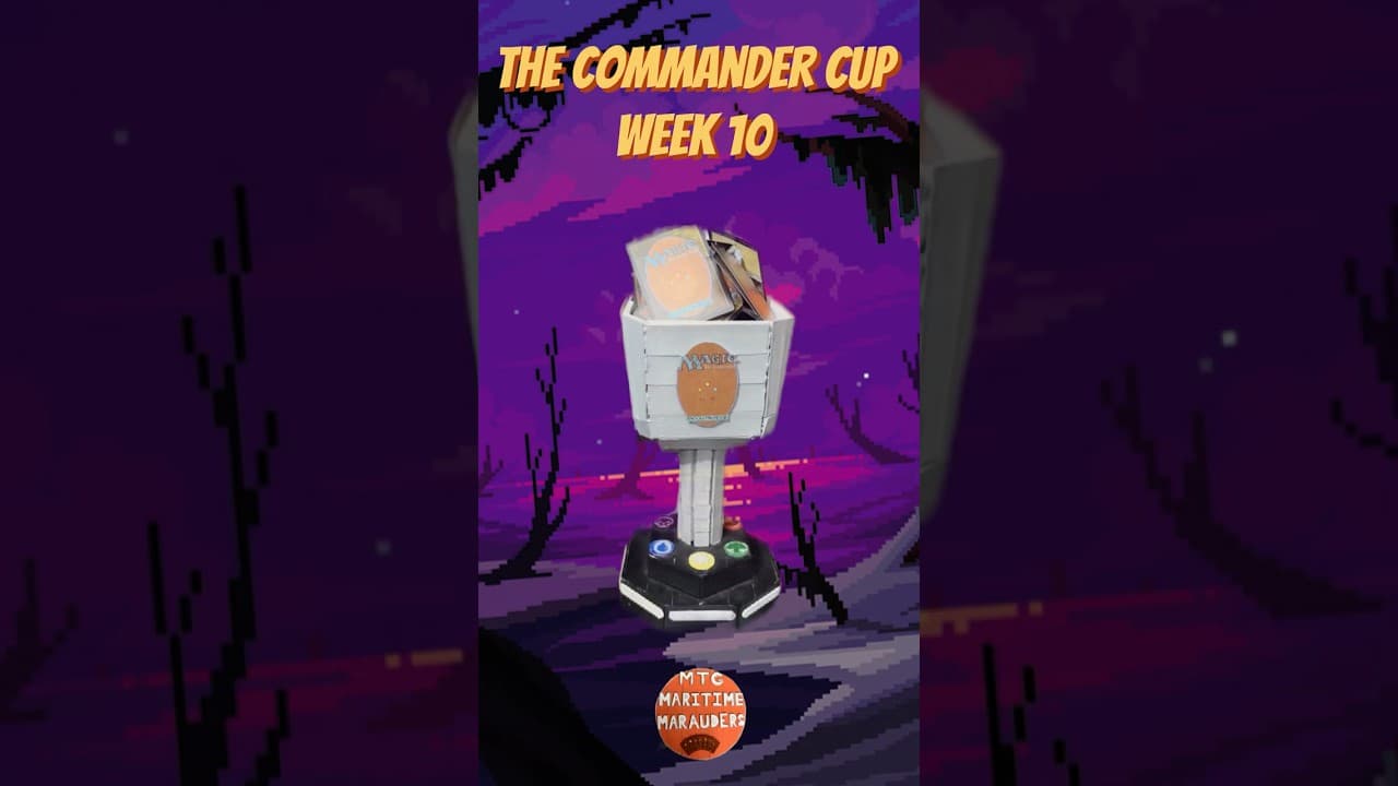 The commander cup week 10 #mtg #tcg #lore #tournament #cardgame