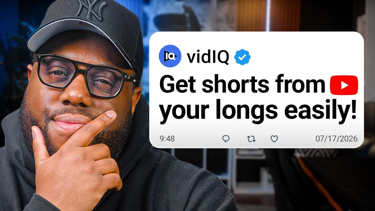 Turn Long Videos Into Viral Shorts With vidIQ Clips