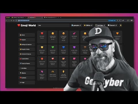 I Built this Cute Emoji App... 😎