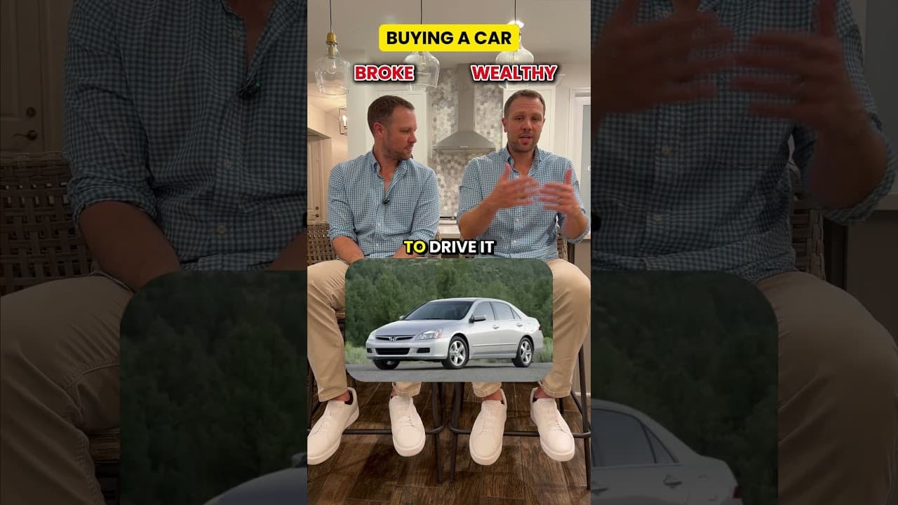 Broke VS. Wealthy When Buying a Car!