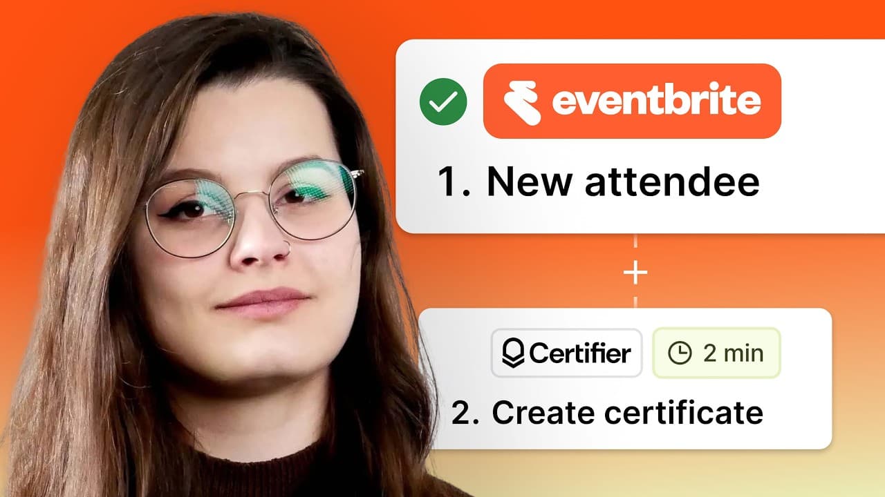 How to Issue Certificates For Your Eventbrite Event Attendees!