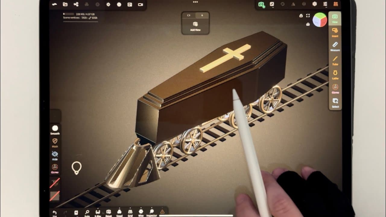 Train of Doom in Nomad Sculpt #tempi