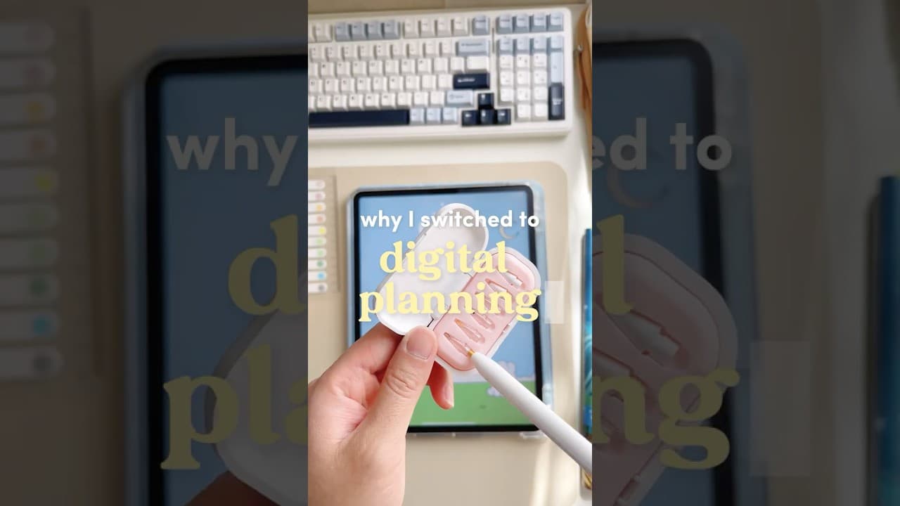 Reasons I switched to digital planning (and honestly can’t imagine going back) ✨