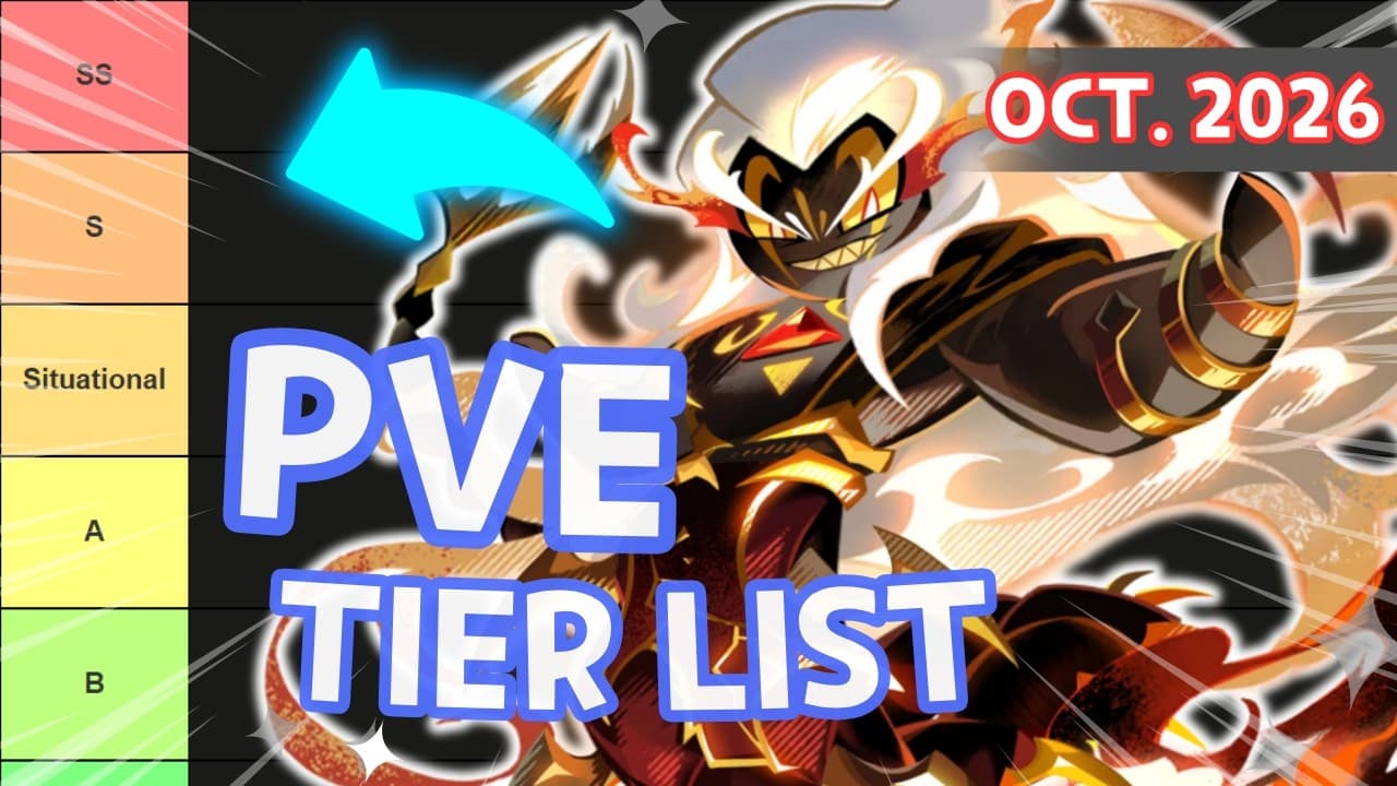 Finally UPDATED! Best PvE Cookies for October 2026 (Rajapendra Update)
