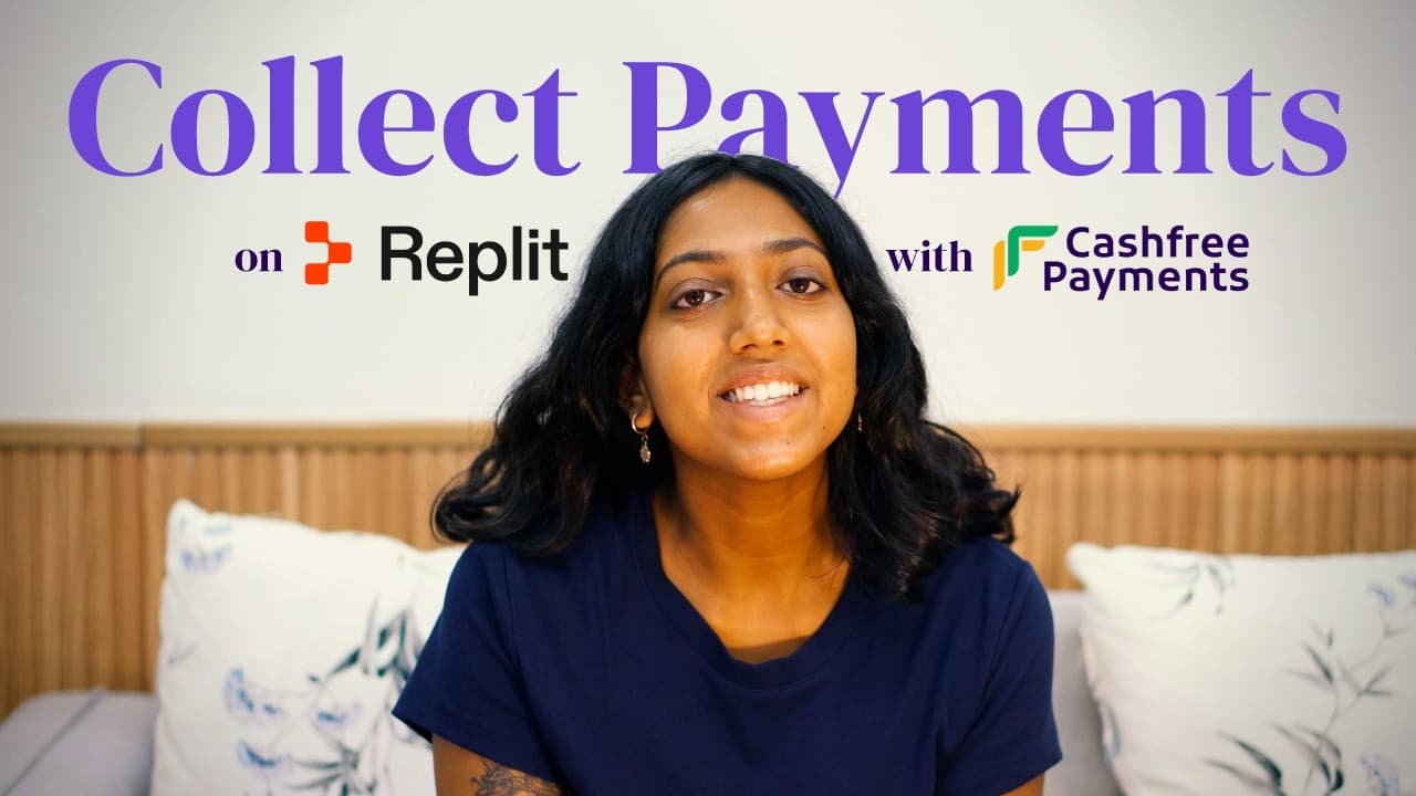 Integrate Cashfree PG in your Replit App in less than 7 mins | Cashfree Payments