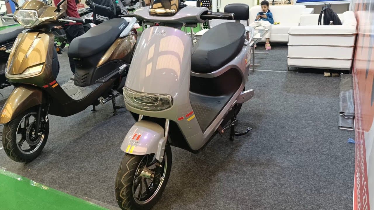 pursuvi motors b9 model latest electric scooter in india |