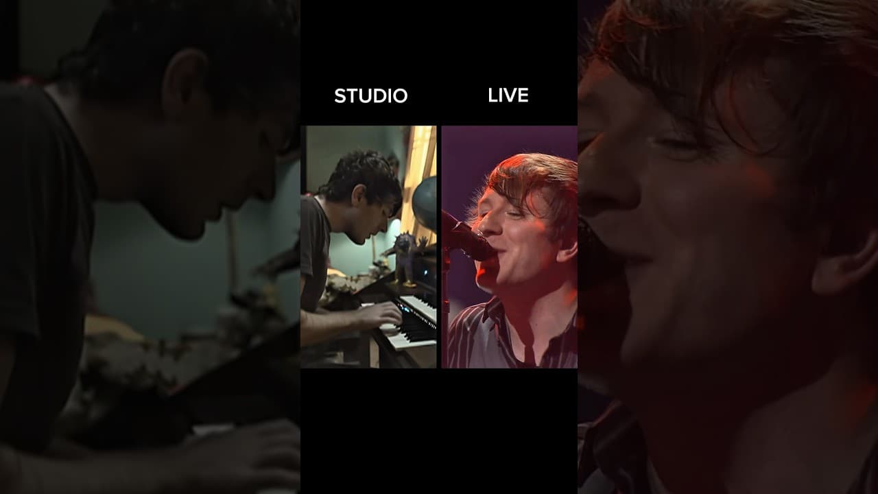 Owl City - Fireflies (STUDIO VS LIVE COMPARISON)