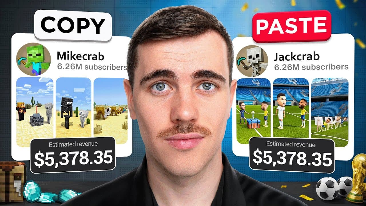 I COPIED a YouTube Channel for 30 Days and Went VIRAL