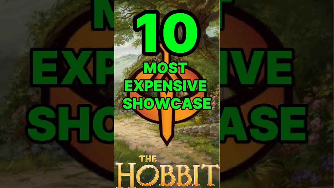 Top 10 Most Expensive Showcase in the Hobbit