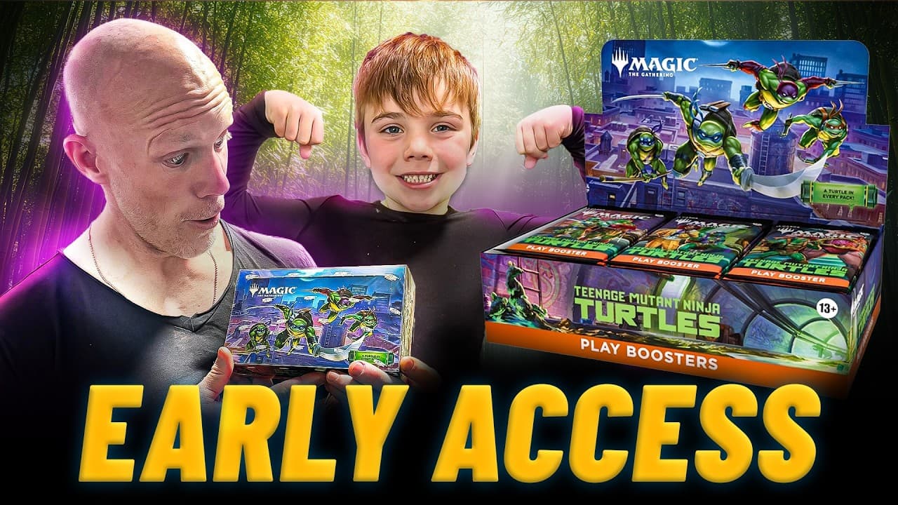 Your First Look at the TMNT Play Booster Box | MTG Ambassador Preview