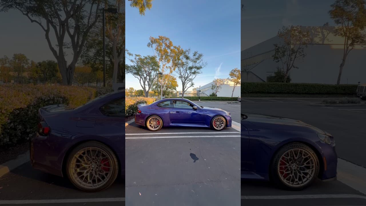 The BMW M2 CS is a shrunken down M4 Competition. 👶🏼
