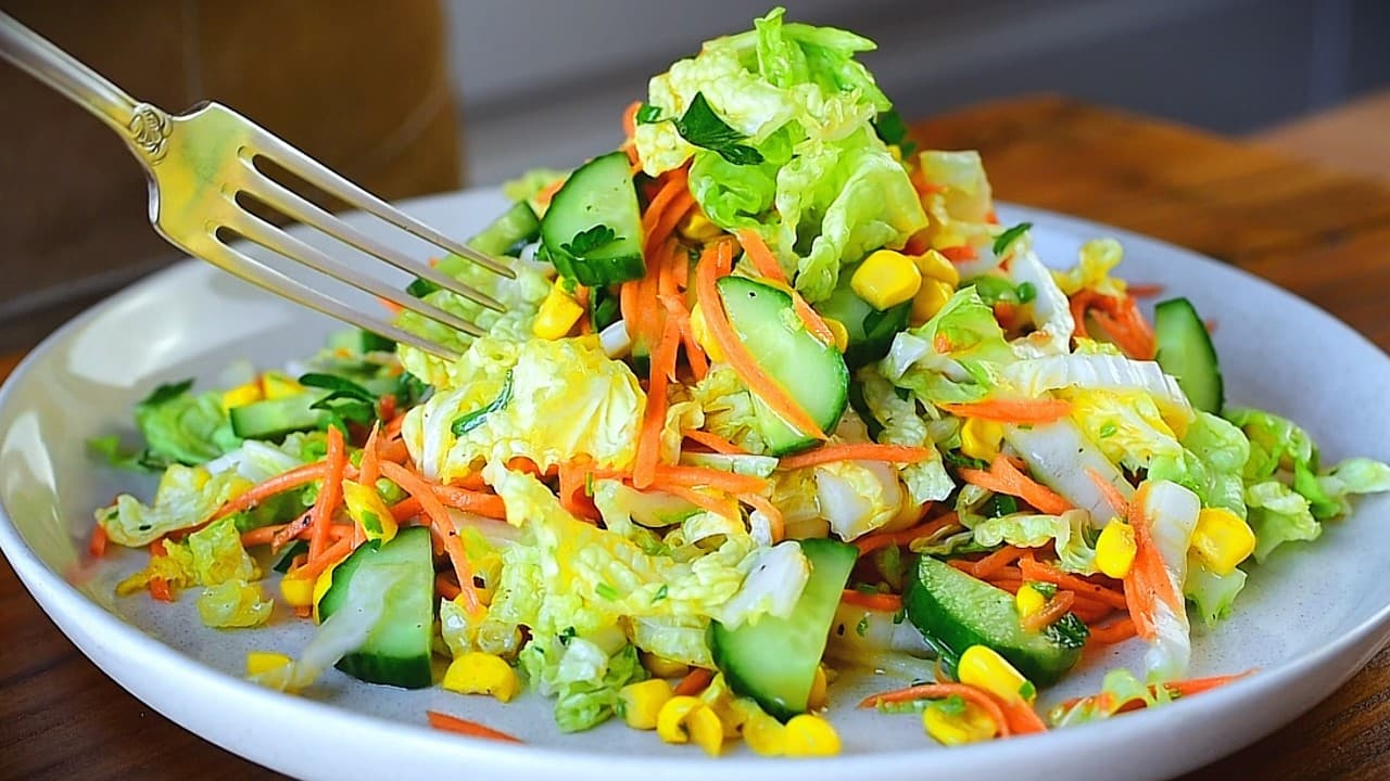5-Minute Cucumber Salad That Helps Burn Belly Fat ๐ฅ Easy & Healthy Recipe! ๐ฅ