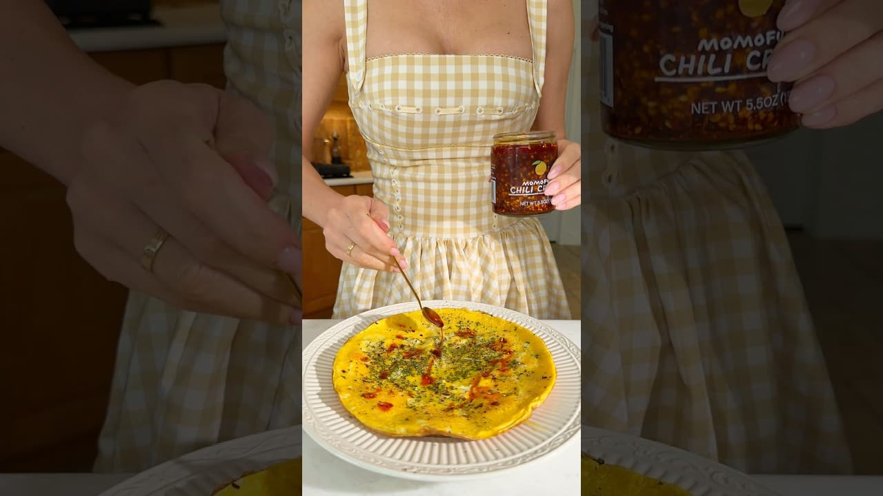 Crispy Potato Omelet That Feels Like Pizza 🍕