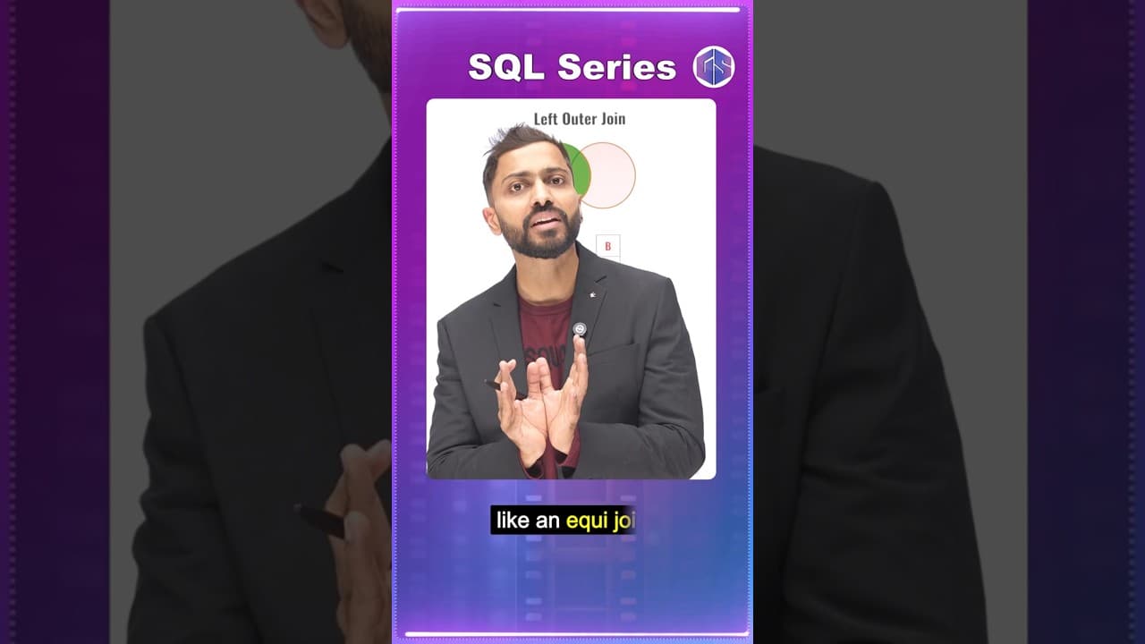 Left Outer Join in SQL with a simple example | Don’t Miss This Concept! #sql #sqlcommands