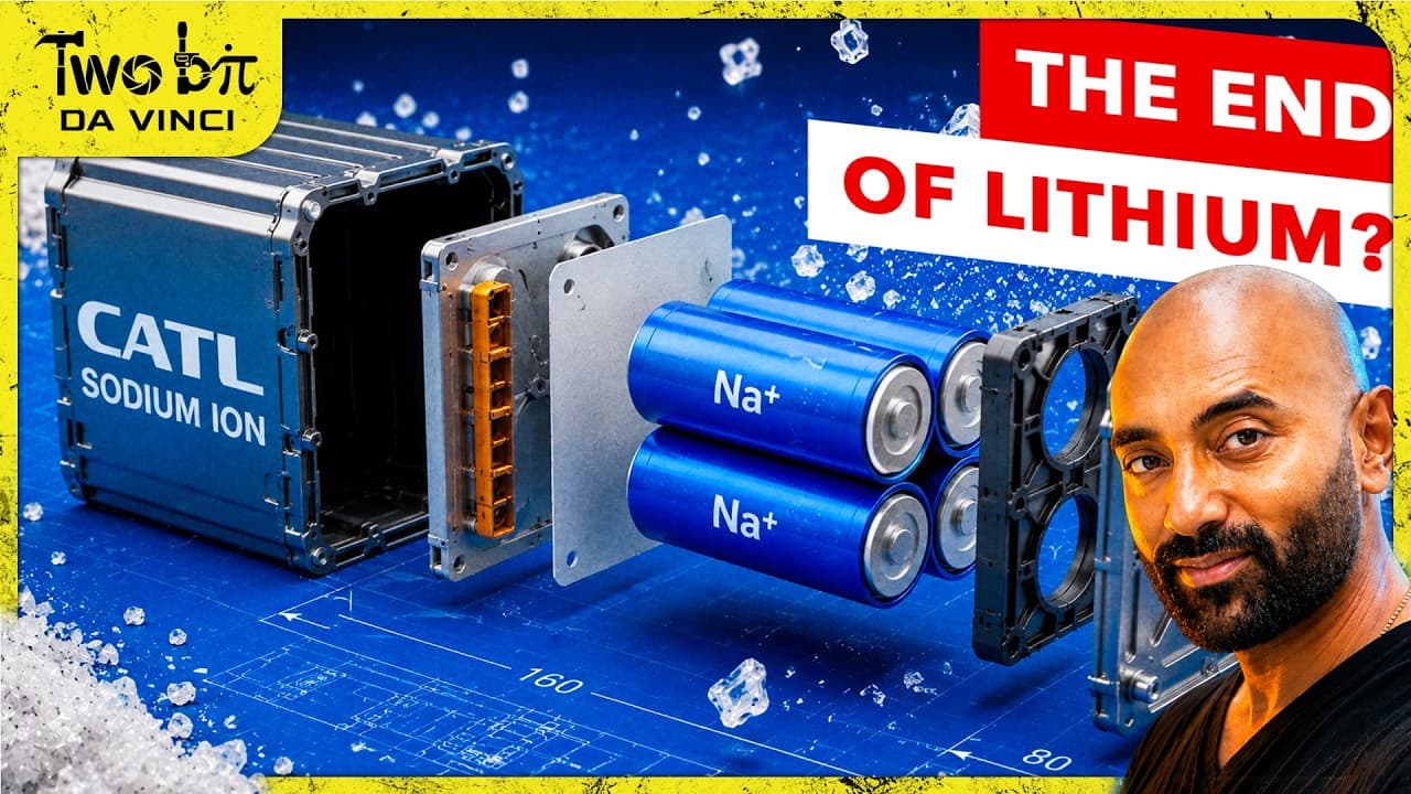 Sodium Ion Batteries Will be 80% Cheaper & Last LONGER!