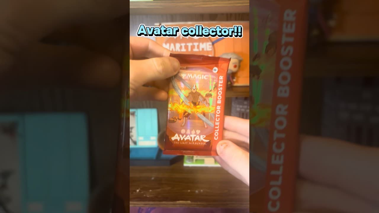Avatar collector booster opening #mtg#tcg#opening#cardgame#tradingcardgame