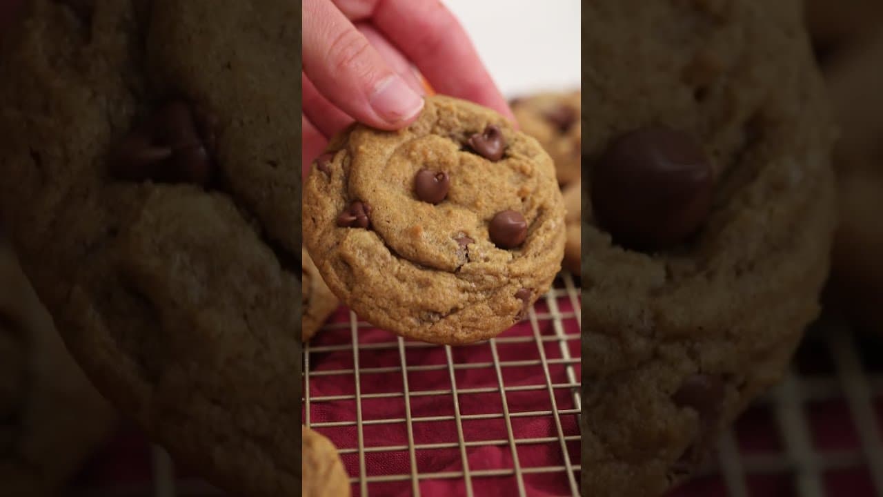 An Actually Chewy Pumpkin Chocolate Chip Cookie