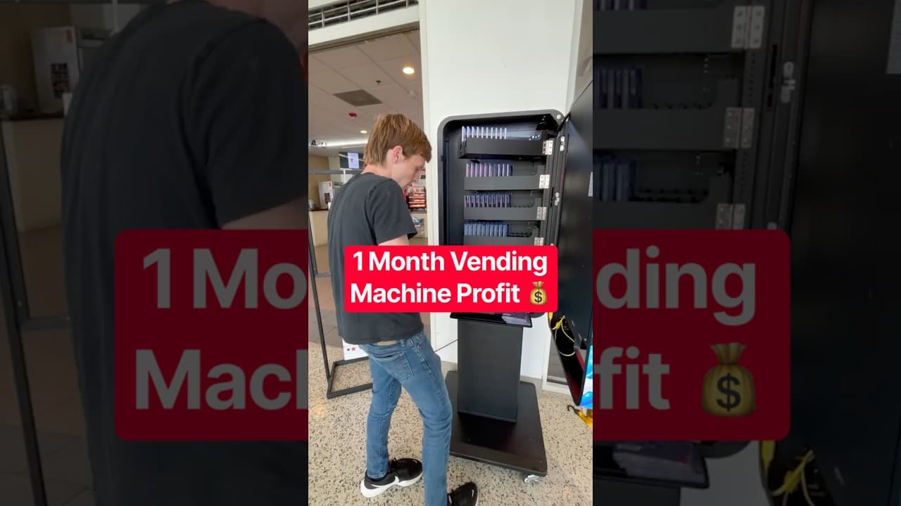 How Much My Vending Machine Makes Per Month