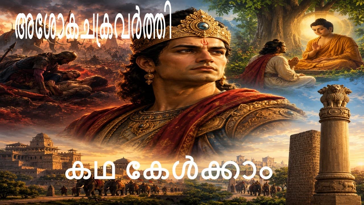 അശോകചക്രവർത്തി - Malayalam Stories