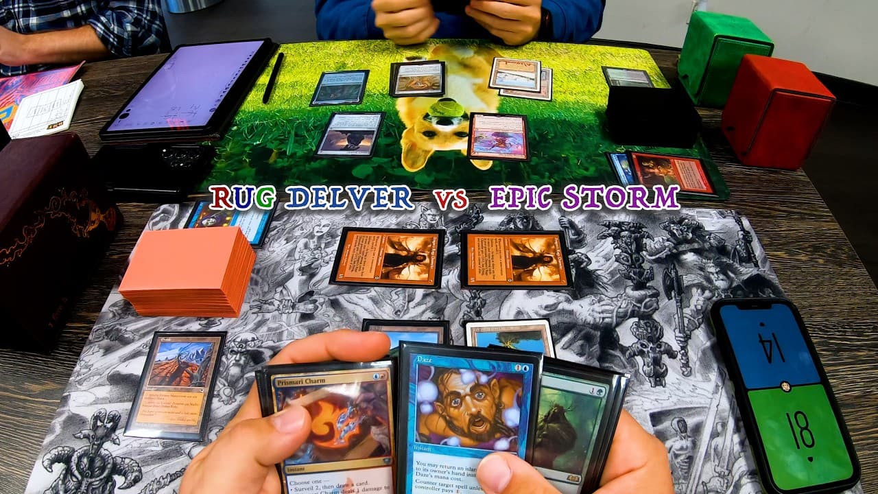RUG Delver vs EPIC Storm - Legacy First Person POV
