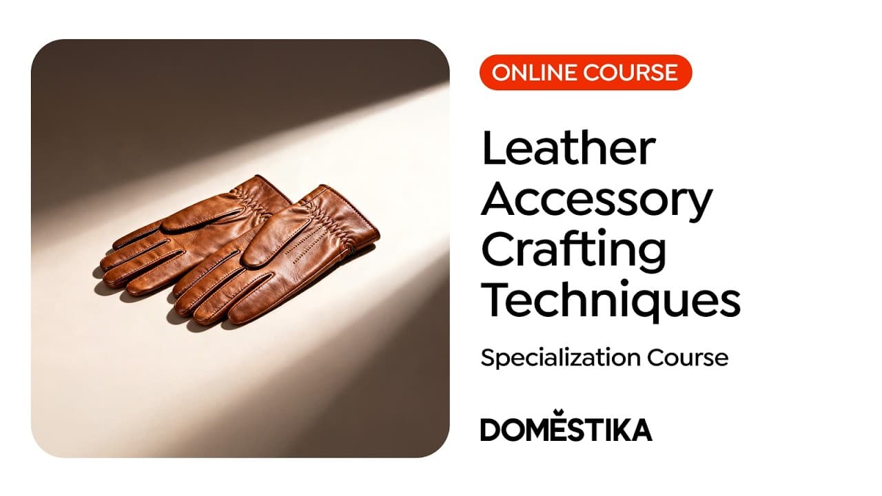 Specialization in Leather Craftsmanship: Decorative Techniques and Accessory Creation