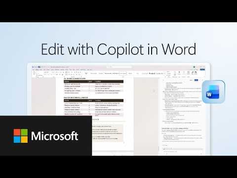 Use Copilot to edit in Word: Step-by-step walkthrough