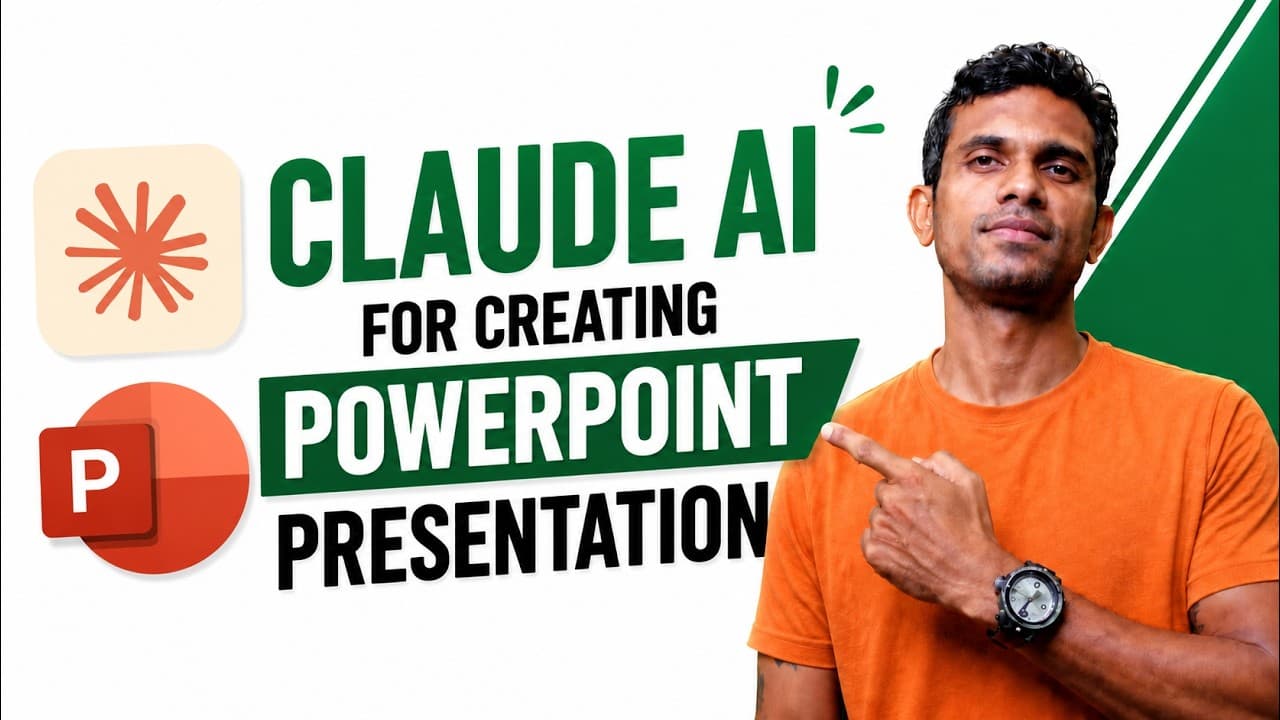 Create PowerPoint presentation using Claude AI