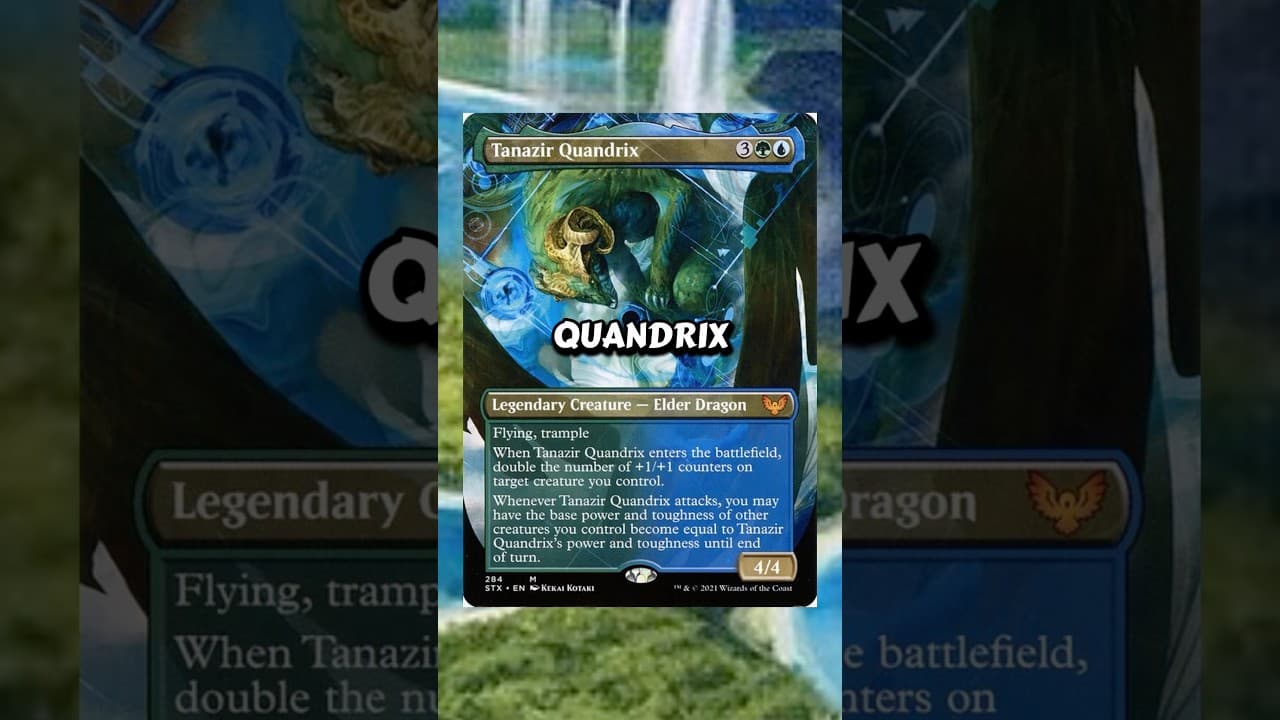 Qaundrix ! The simic college of Strixhaven !#mtg#history#lore#tcg#strixhaven