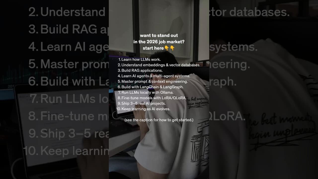The Exact AI Engineer Roadmap That's Actually Getting People Hired in 2026