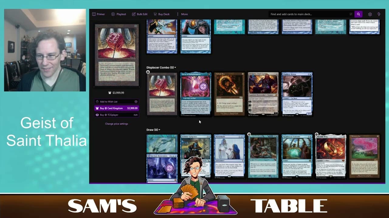 Sam's Table 55: Geist of Saint Thalia in cEDH