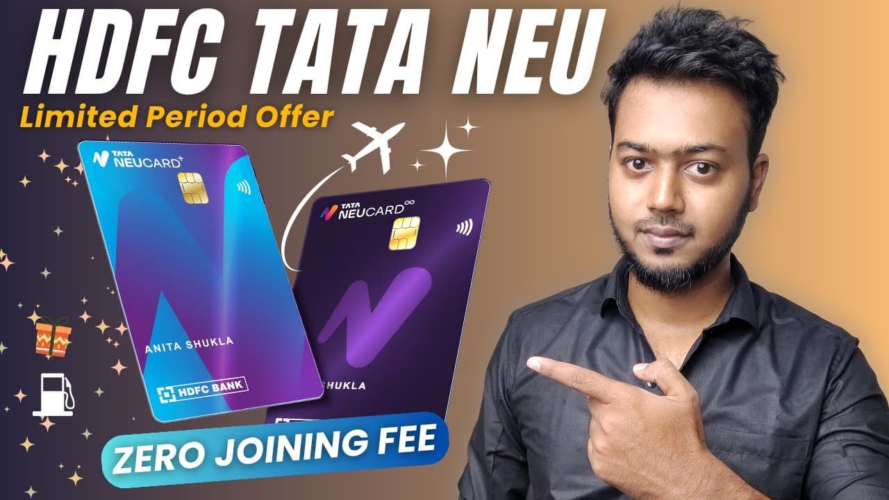 HDFC Tata Neu Credit Card Review | Zero Joining Fee, Benefits & Rewards Explained