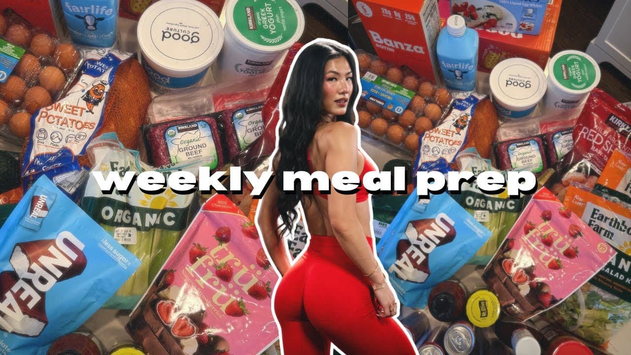 MEAL PREP FOR WEIGHT LOSS | high protein meals, simple and quick meal ideas